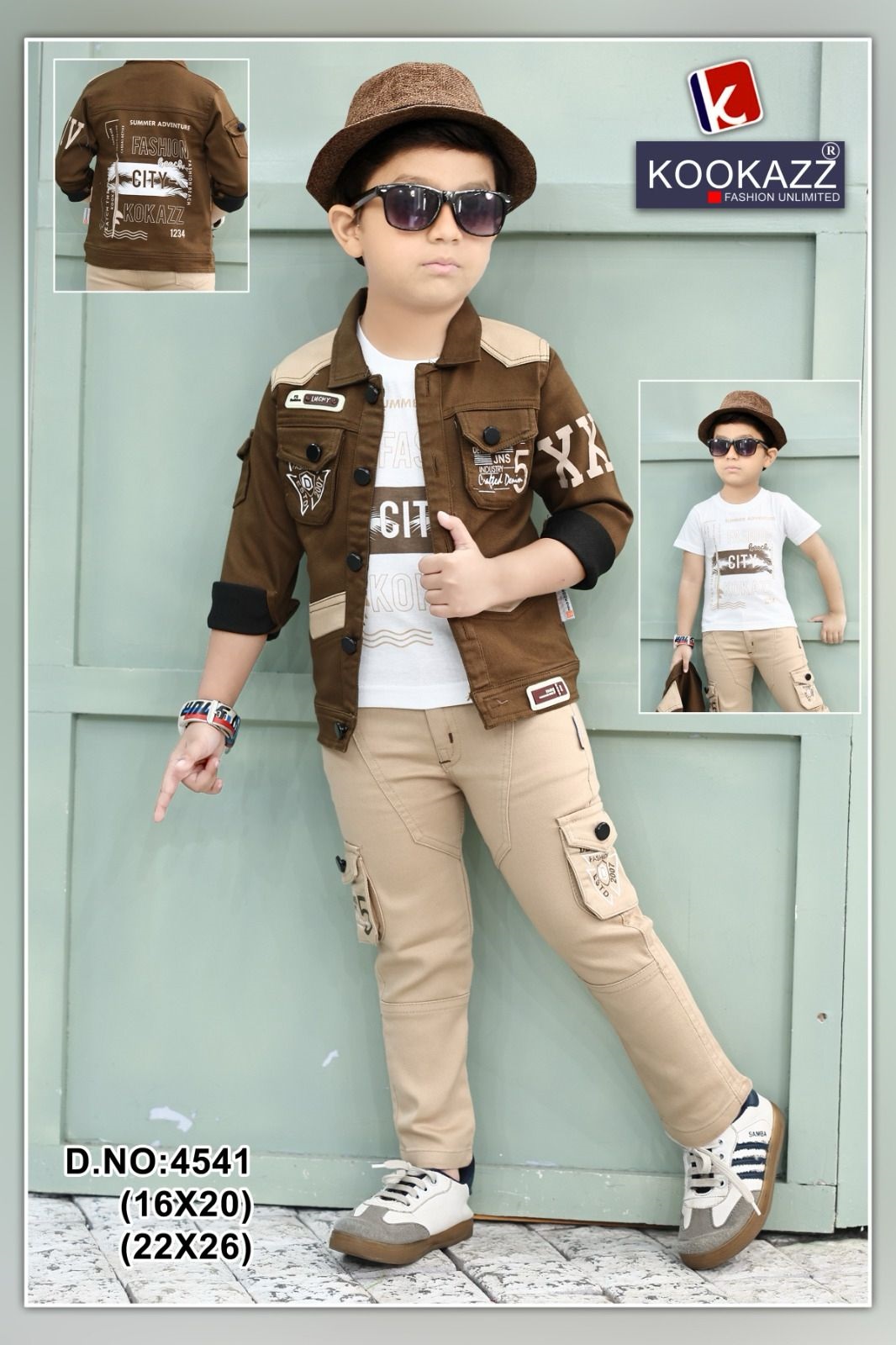 Kookazz Brown clothing set